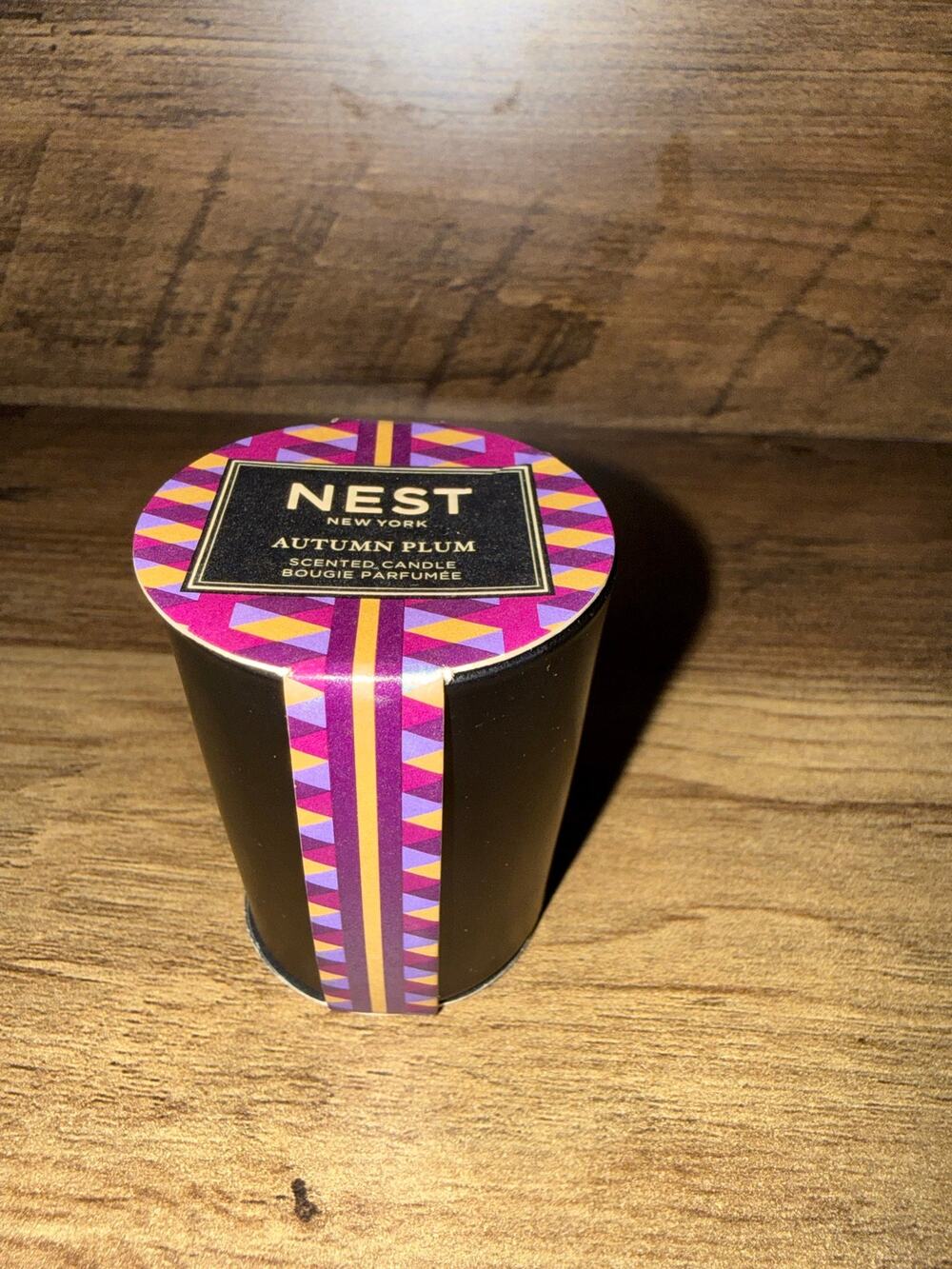 NEST New York Autumn Plum Scented Candle Mini Travel Size (0.95 oz / 27 g)